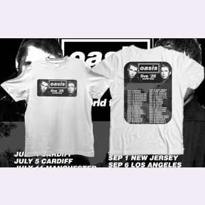 Oasis Live 25 World Tour Oasis Live 25 World Tour