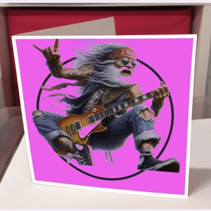 Old Kid Greeting Card