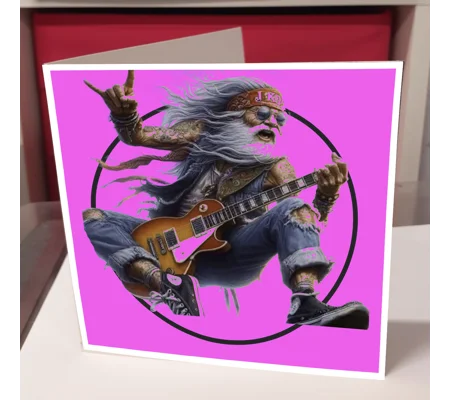 Old Kid Greeting Card