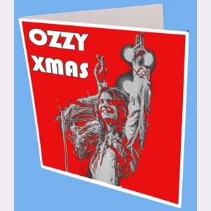 Ozzy Xmas Greeting Card