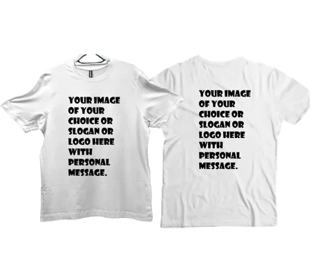 Personalised T-shirt's
