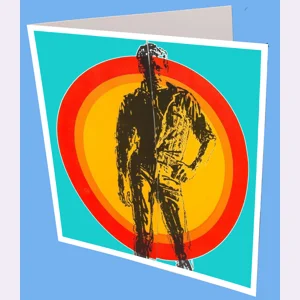 Paul Newman Greeting Card