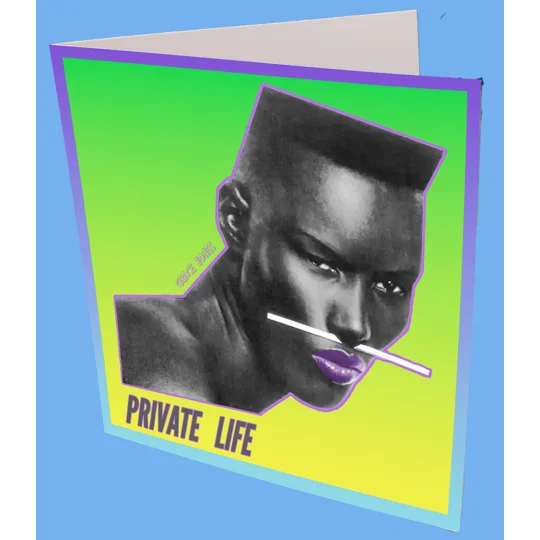 Private Life Greeting Card