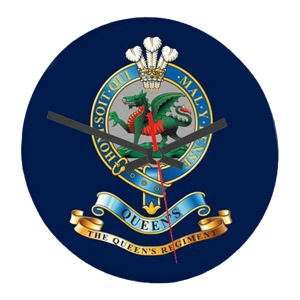 Queens Regimental Clock