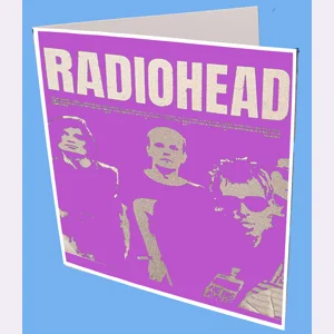 Radiohead Greeting Card