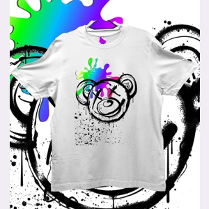 Rainbow Splat Bear