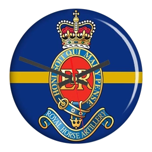 RHA Regimental Pin Badge Clock
