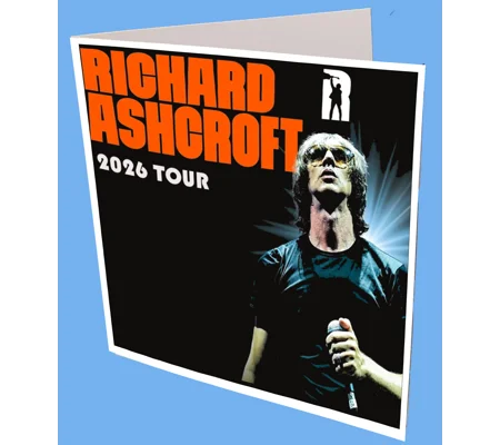 Richard Ashcroft 26 Tour Greeting Card