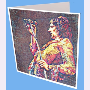 Rod Steward Greeting Card