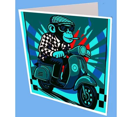 Rude Boy Greeting Card