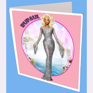 Rupaul Greeting Card