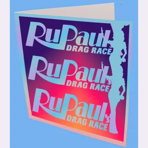 Rupauls Drag Race Logo Greeting Card