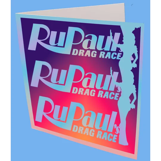 Rupauls Drag Race Logo Greeting Card