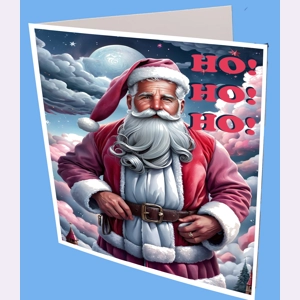 Santa Steve Greeting Card