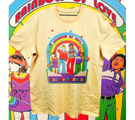 Rainbow of Love, Say No To Hate.