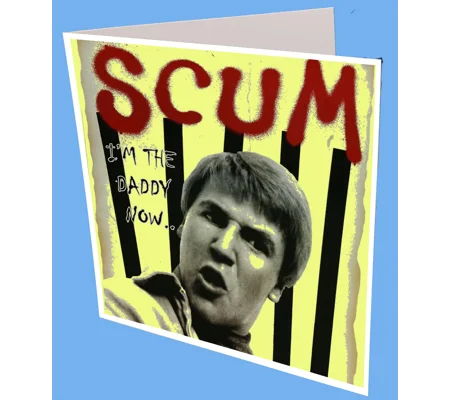 Scum Greeting Card