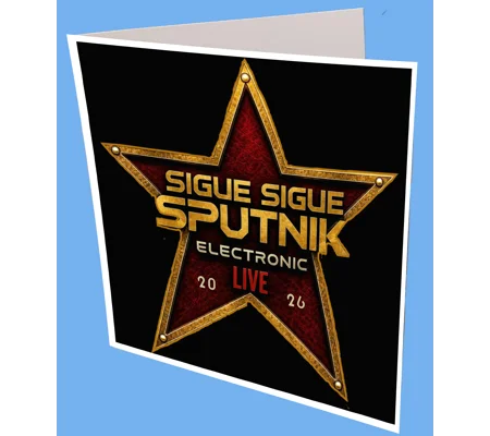 Sigue Sigue Sputnik Greeting Card