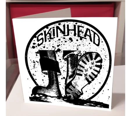 Skinhead Greeting Card