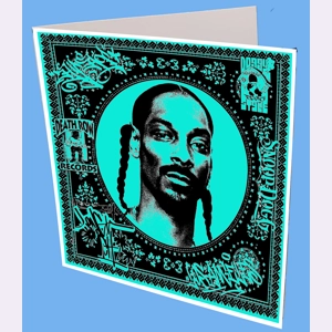 Snoop Dogg Greeting Card