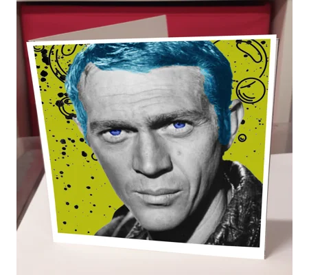 Steve McQueen Greeting Card