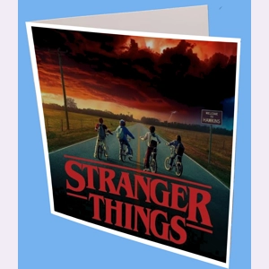 Stranger Things Greeting Card