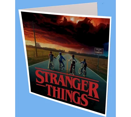 Stranger Things Greeting Card