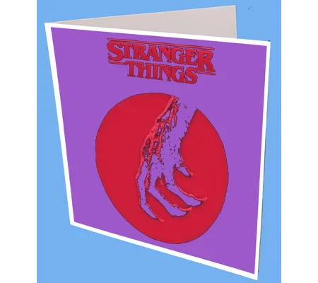 Stranger Things Greeting Card