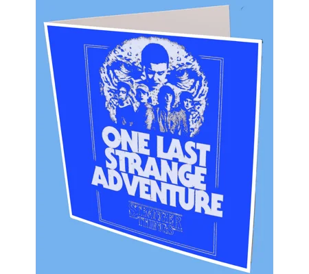 Stranger Things Greeting Card