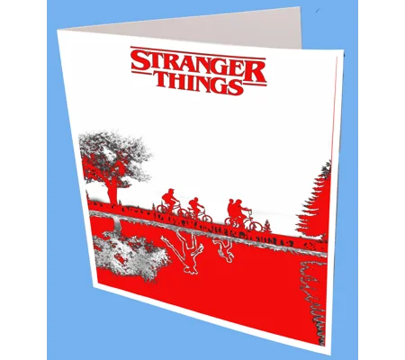 Stranger Things Greeting Card