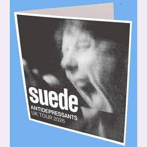Suede 26 Tour Greeting Card