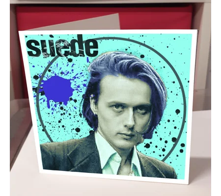 Suede Brett Greeting Card