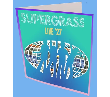 Supergrass 27 Greeting Card