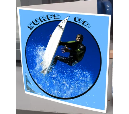 Surfs Up Greeting Card