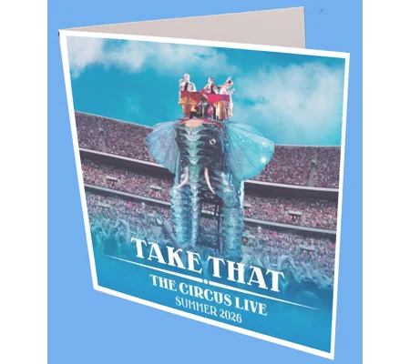 Take That 26 Greeting Card