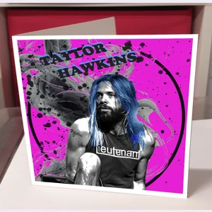 Taylor Hawkins Greeting Card