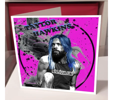 Taylor Hawkins Greeting Card