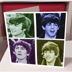 The Beatles Greeting Card