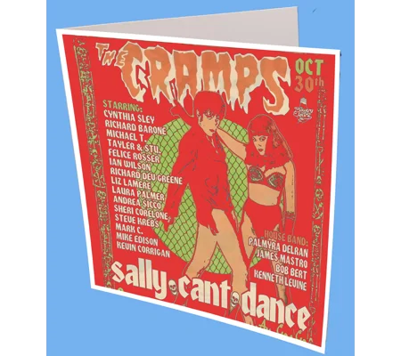 The Cramps Greeting Card