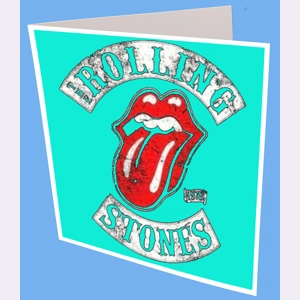 The rolling Stone 1978 Greeting Card