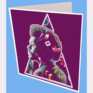 The Weeknd Greeting Card