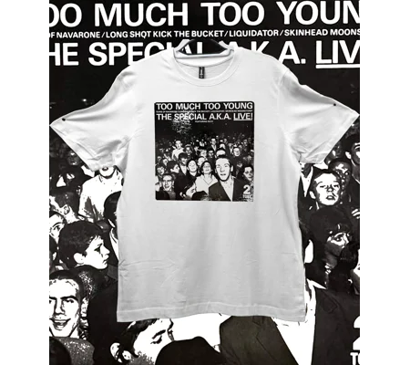 Too Much Too Young Single Cover. (The Special)