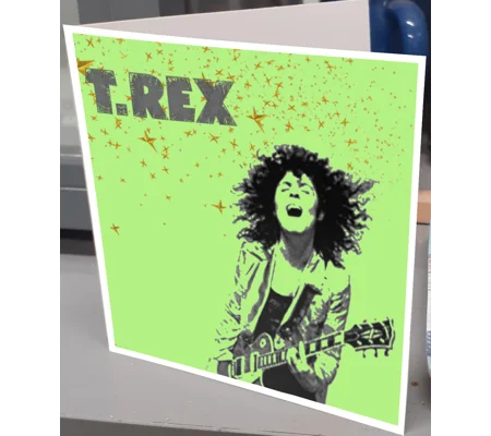 T.Rex Greeting Card