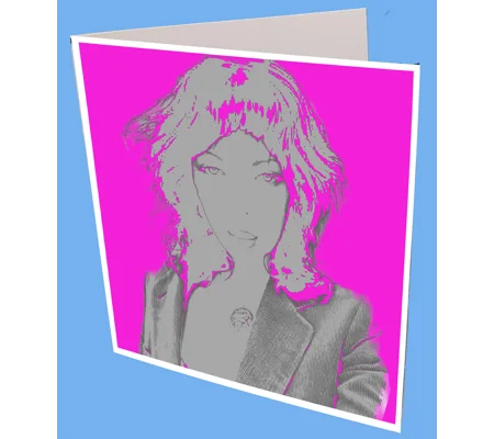 Violet Gorhl Greeting Card
