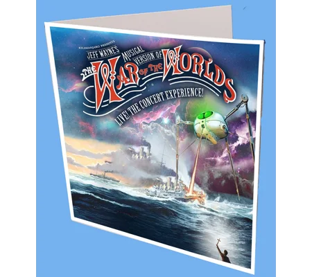 War of the Worlds Greeting Card