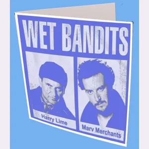 Wet Bandits Greeting Card
