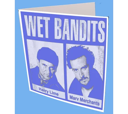 Wet Bandits Greeting Card