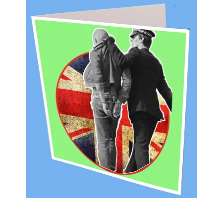 You're Nicked Greeting Card