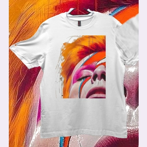 Ziggi Stardust Bowie Art T-shirt