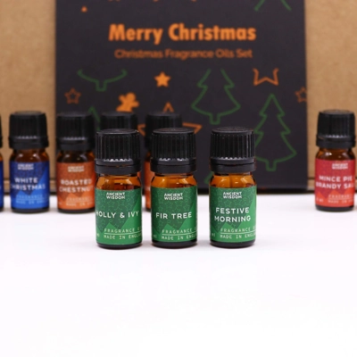 Festive Delights Fragrance Oils Set  Uplift your senses and embrace the holiday spirit with this e