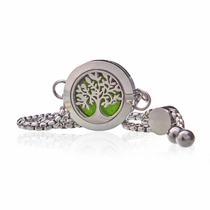 Aromatherapy Bracelet Tree of Life – 20mm Essential Oil Diffuser Jewellery – A.. Aromatherapy Bracelet Tree of Life – 20mm Essential Oil Diffuser Jewellery – A..